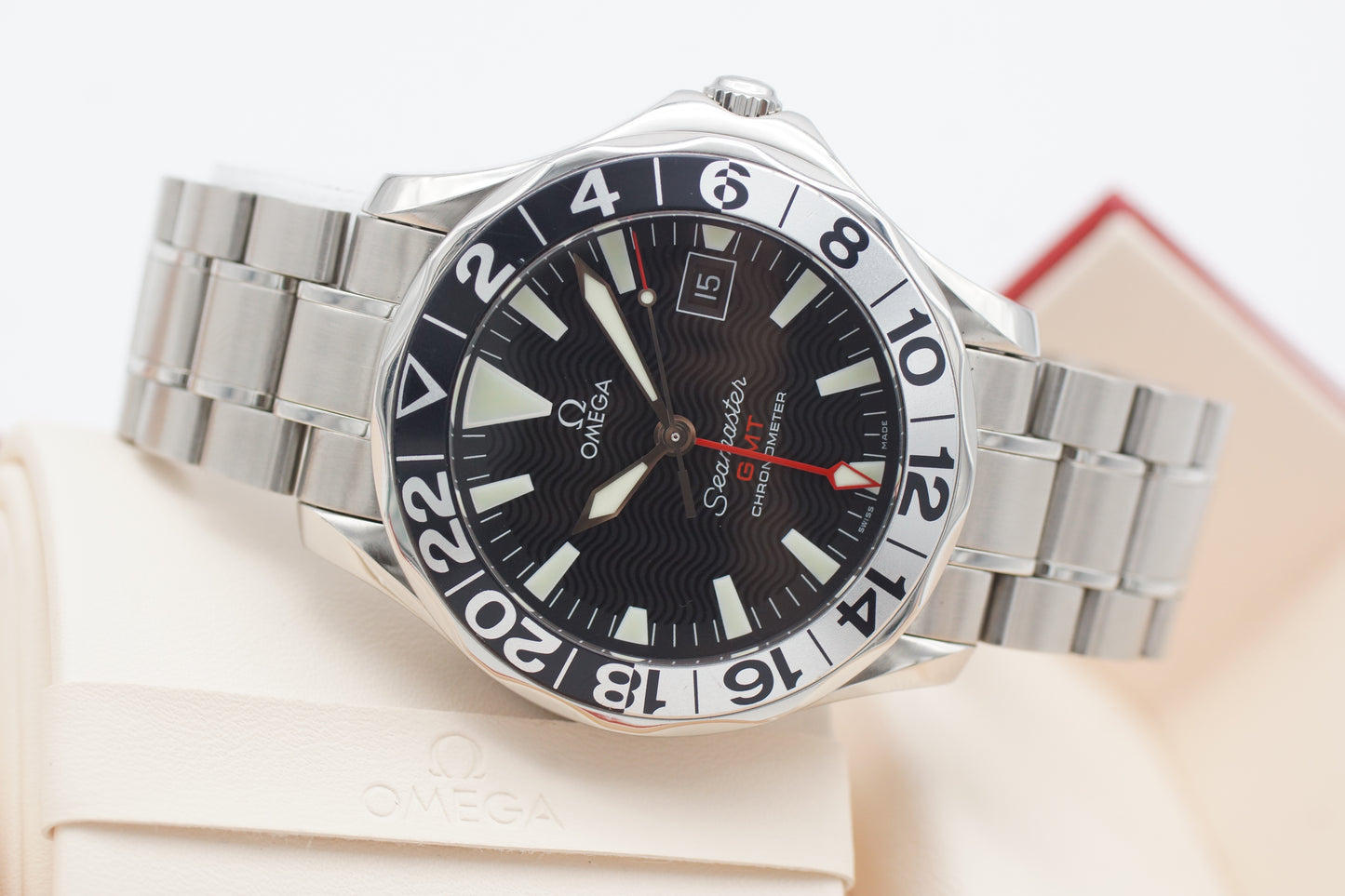 Omega Seamaster GMT 50th Anniversary 2534.50 Box 2005