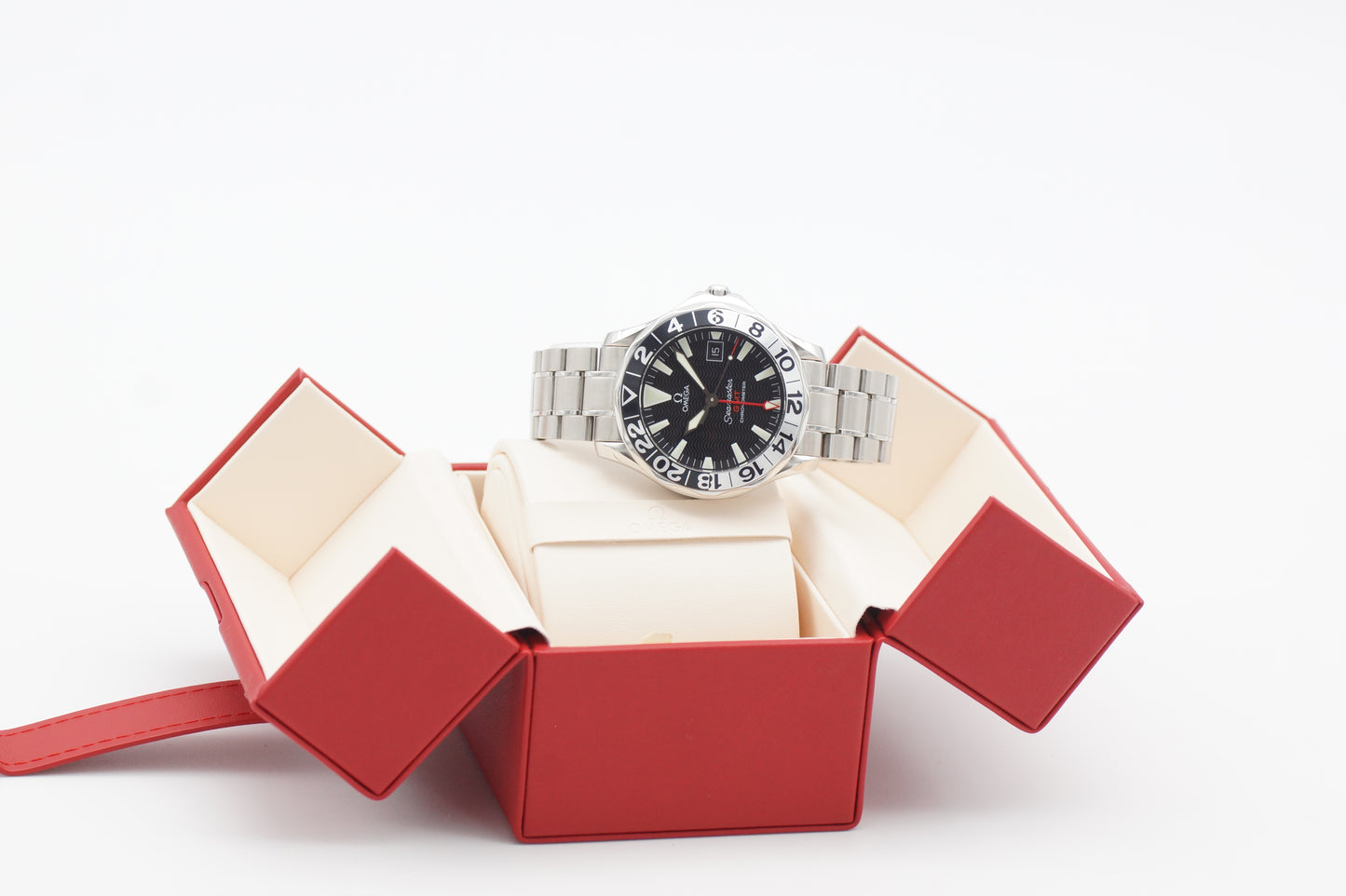 Omega Seamaster GMT 50th Anniversary 2534.50 Box 2005