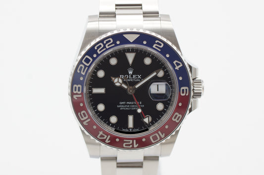 Rolex GMT-Master II Pepsi 126710BLRO Full-Set 2022 (LC100)