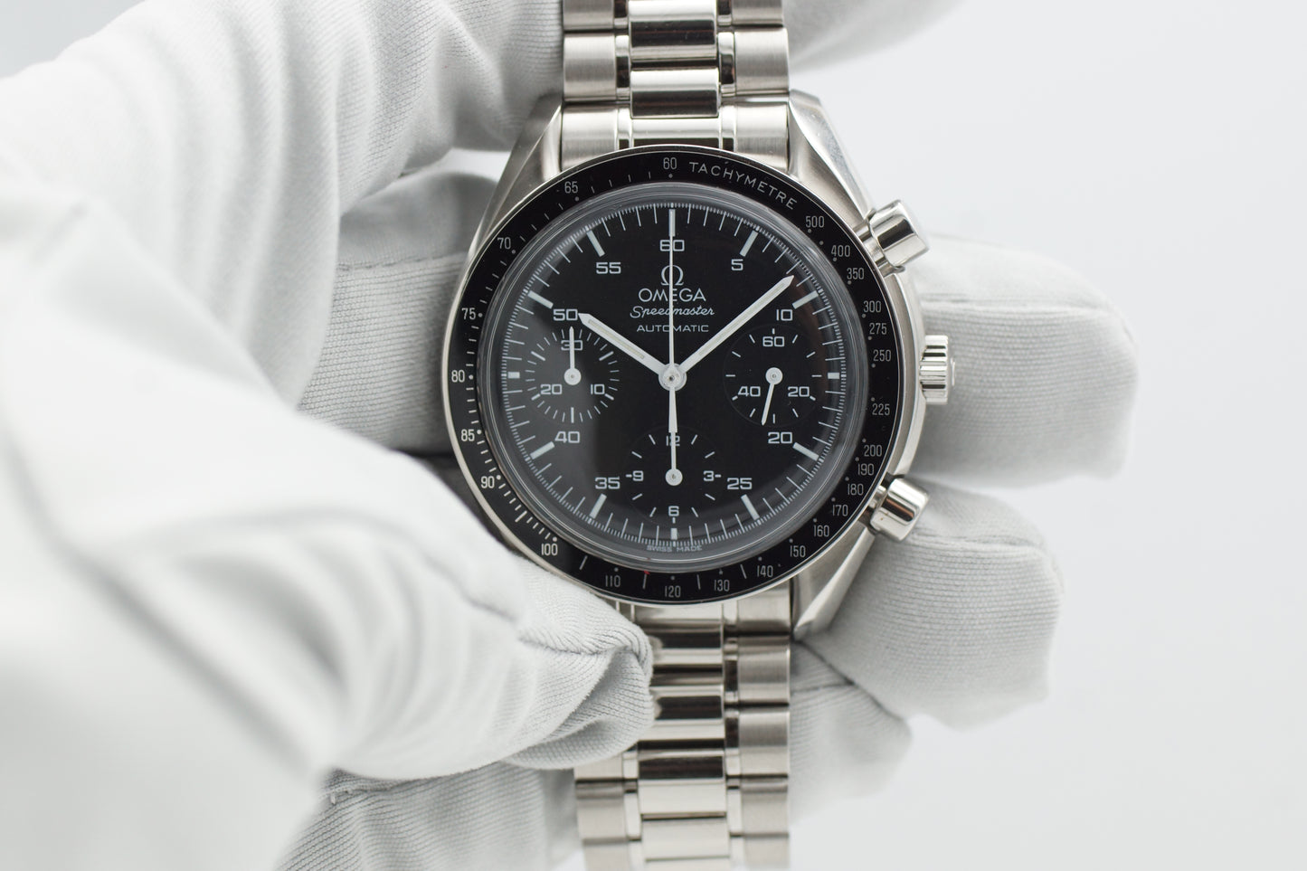 Omega Speedmaster Reduced 3510.50 Schwarz Box/Booklet 2005