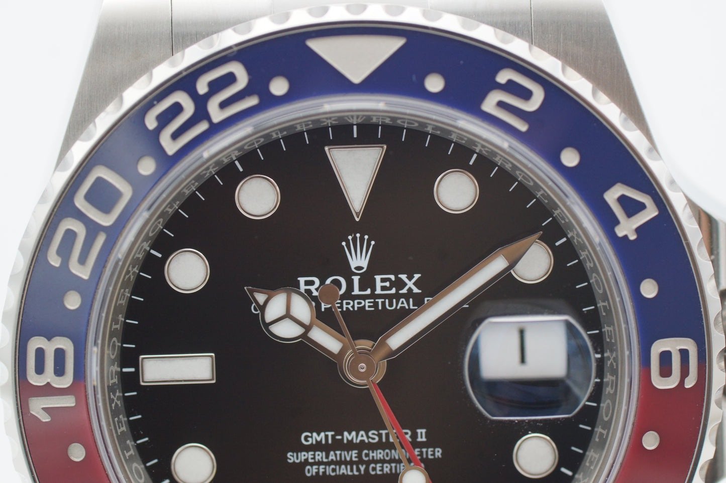 Rolex GMT-Master II Pepsi 126710BLRO Full-Set 2022 (LC100)