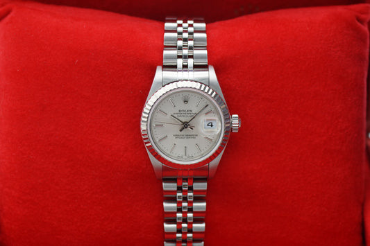 Rolex Lady-Datejust 79174 Silber Full-Set 2000