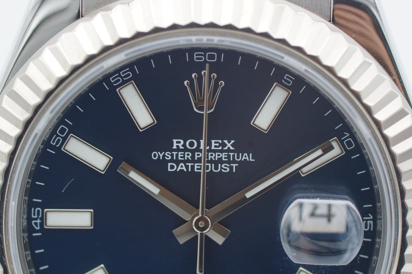 Rolex Datejust II 41 116334 Blau Full-Set 2015
