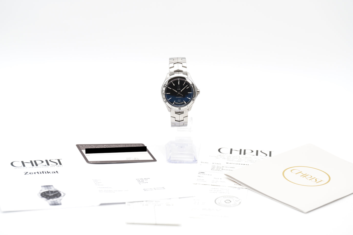 Tag Heuer Link Calibre 5 wat2010.ba0951 Schwarz Full-Set 2015