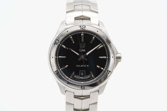 Tag Heuer Link Calibre 5 wat2010.ba0951 Schwarz Full-Set 2015