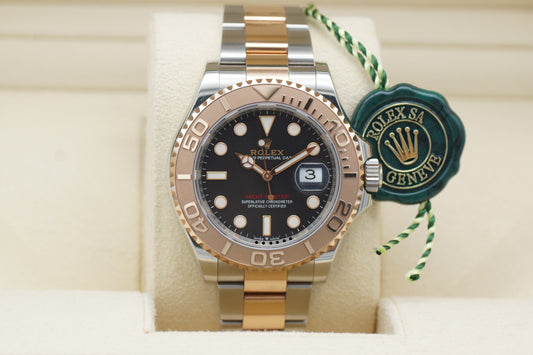 Rolex Yacht-Master 40 126621 Stahl/Rosé Schwarz Full-Set 2022