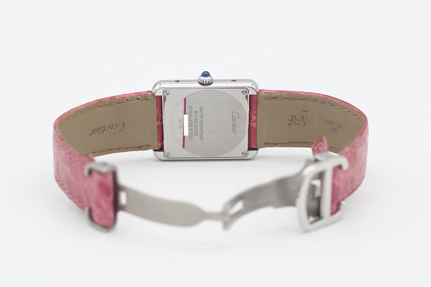 Cartier Tank Solo 3170 24mm Pink Full-Set 2011