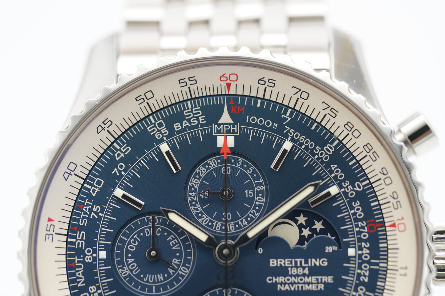 Breitling Navitimer 1461 A1937012 Stahl 46mm Papiere 2013
