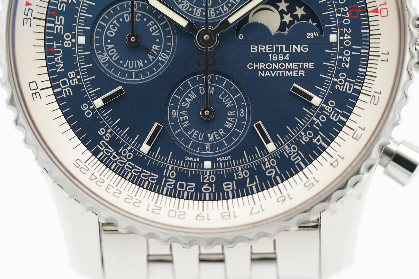 Breitling Navitimer 1461 A1937012 Stahl 46mm Papiere 2013