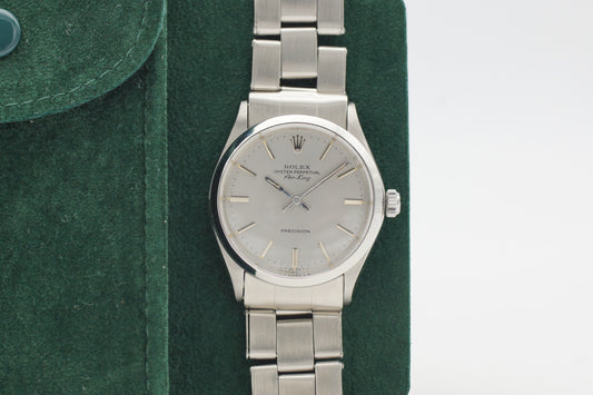Rolex Air-King 34 5500 Silber 1969