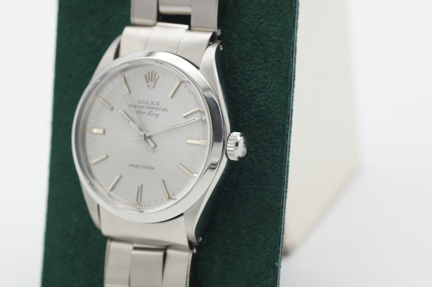 Rolex Air-King 34 5500 Silber 1969