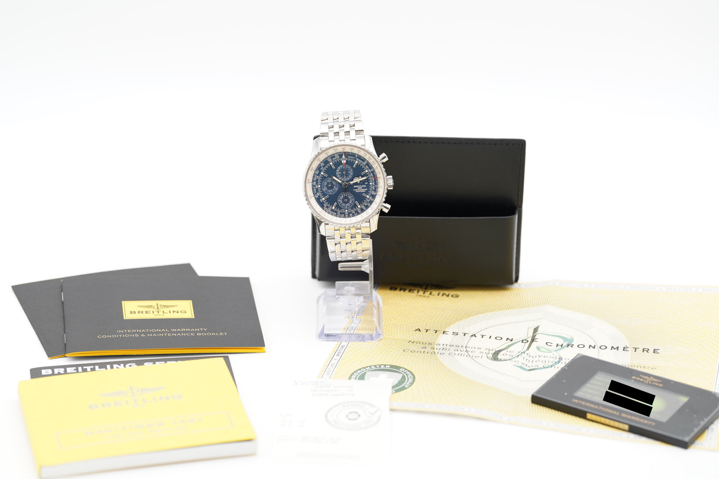 Breitling Navitimer 1461 A1937012 Stahl 46mm Papiere 2013