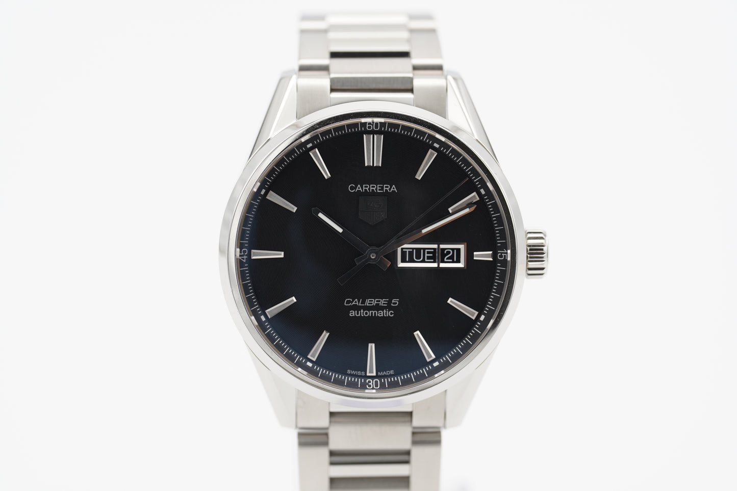 Tag Heuer Carrera Calibre 5 WAR201A.BA0723 Schwarz 2018