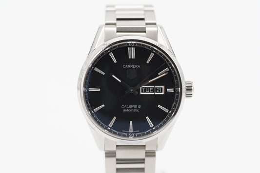 Tag Heuer Carrera Calibre 5 WAR201A.BA0723 Schwarz 2018