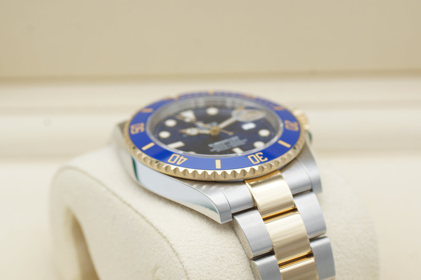 Rolex Submariner Date Bicolor 126613LB Oyster Full-Set 2020 LC100 ungetragen