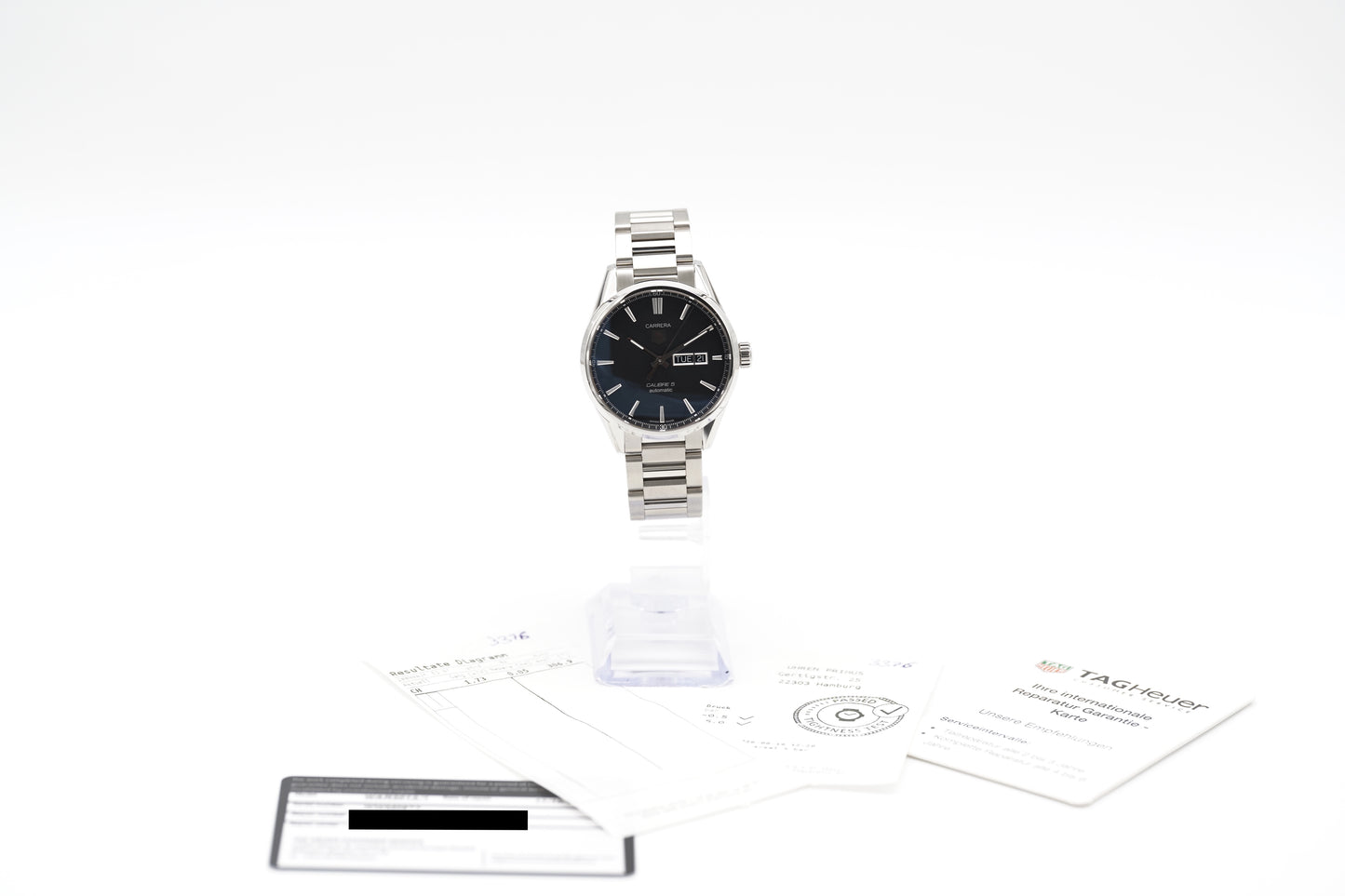 Tag Heuer Carrera Calibre 5 WAR201A.BA0723 Schwarz 2018