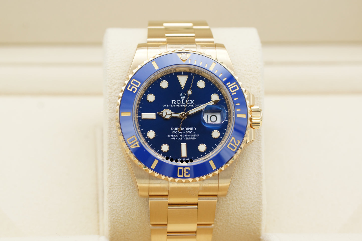 Rolex Submariner Date 126618LB Gelbgold Full-Set 2023 DE