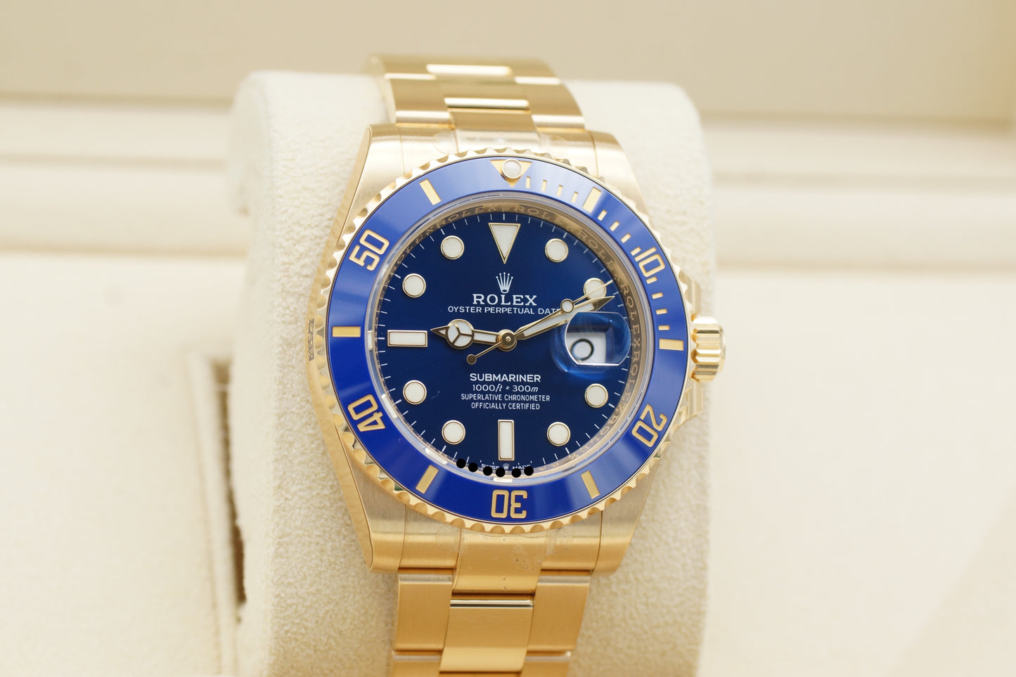 Rolex Submariner Date 126618LB Gelbgold Full-Set 2023 DE