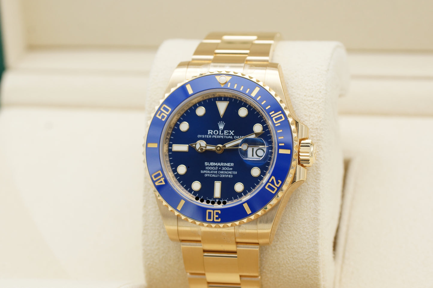 Rolex Submariner Date 126618LB Gelbgold Full-Set 2023 DE