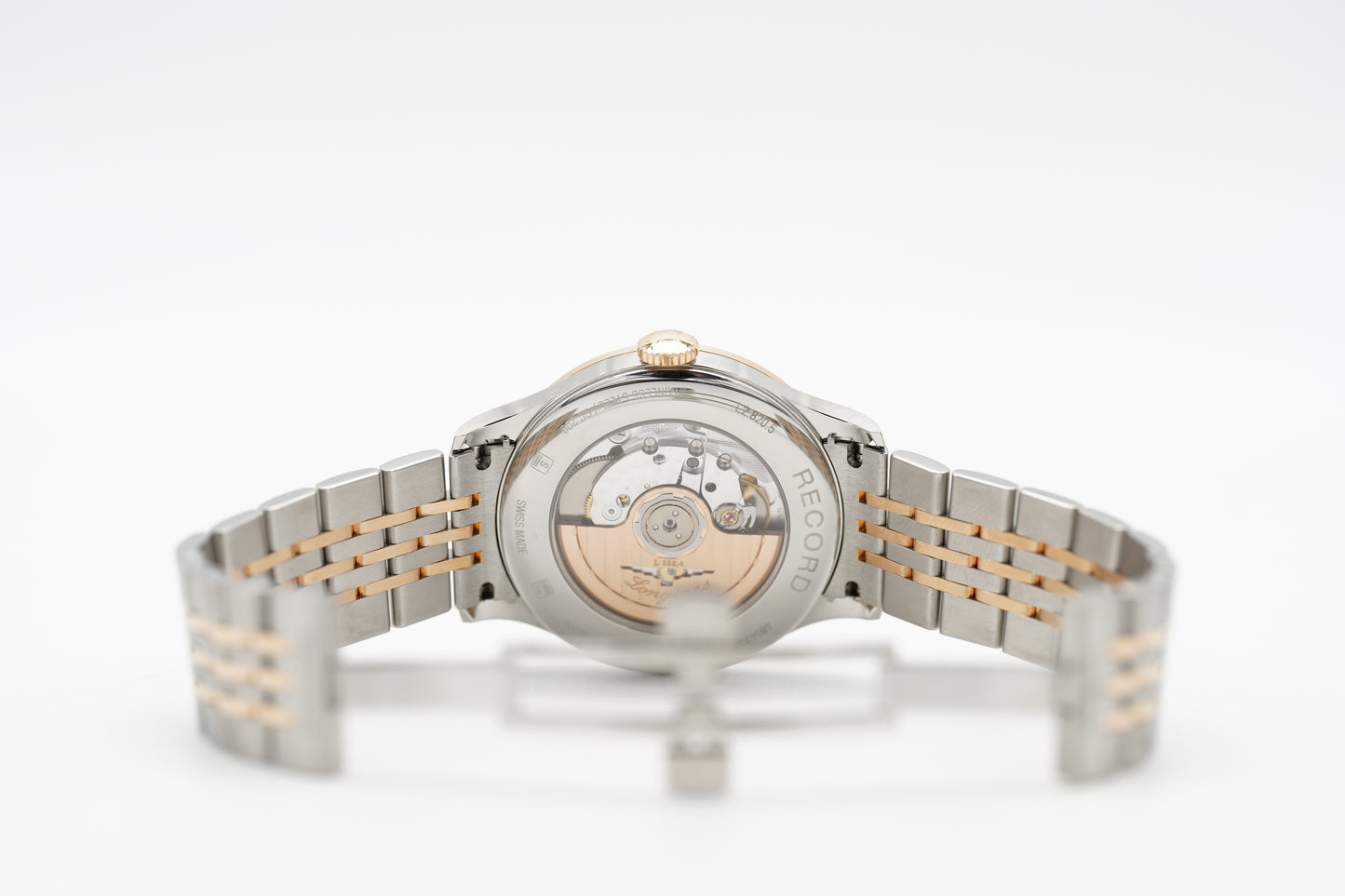 Longines Record L2.820.5.11.7 Stahl/Roségold Papiere 2020