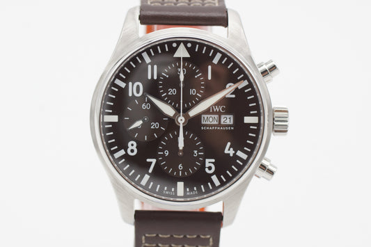 IWC De Saint Chronograph IW377713 Box/Papiere2016
