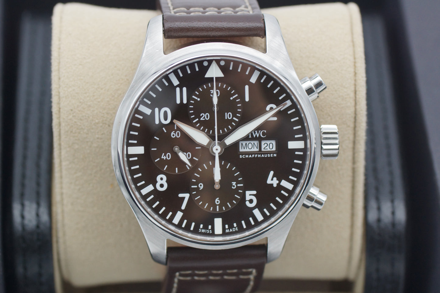 IWC De Saint Chronograph IW377713 Box/Papiere2016
