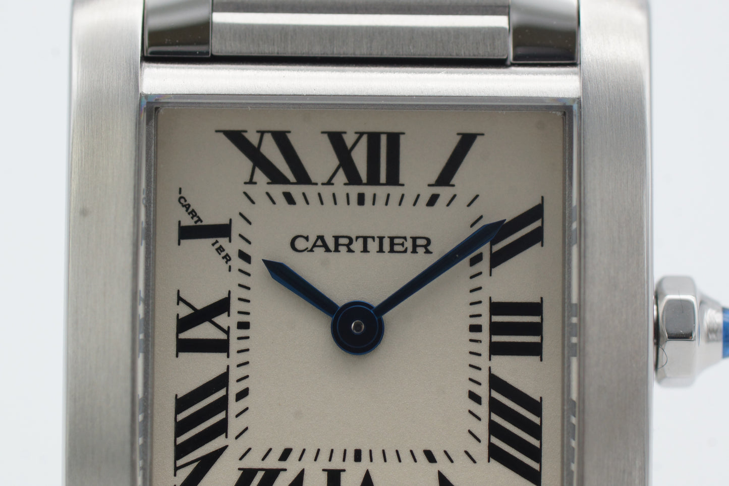 Cartier Tank Française Small W51008Q3 Weiß Box 2008