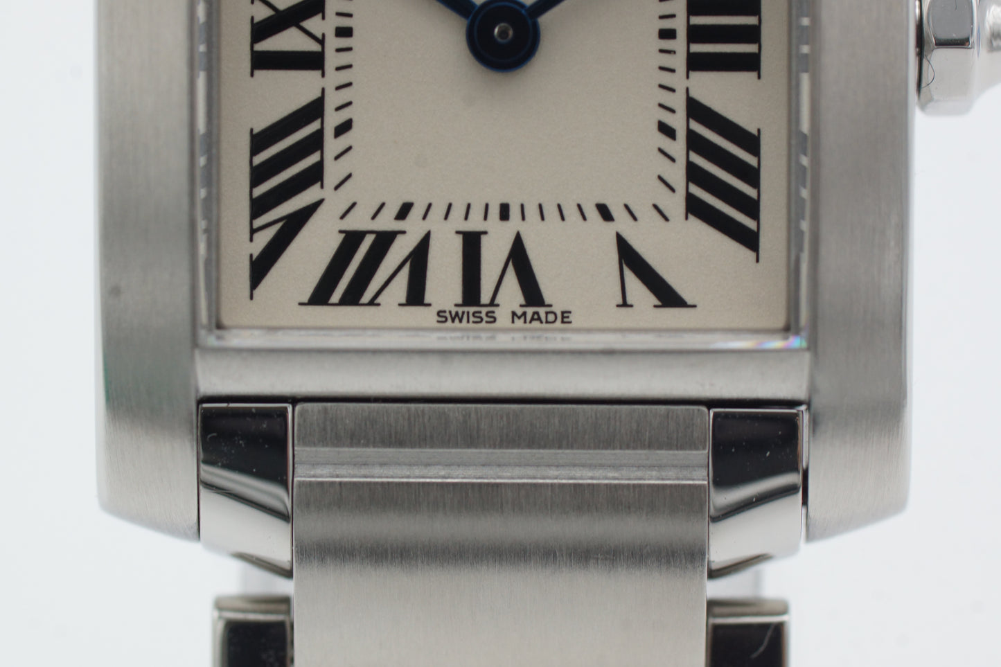 Cartier Tank Française Small W51008Q3 Weiß Box 2008