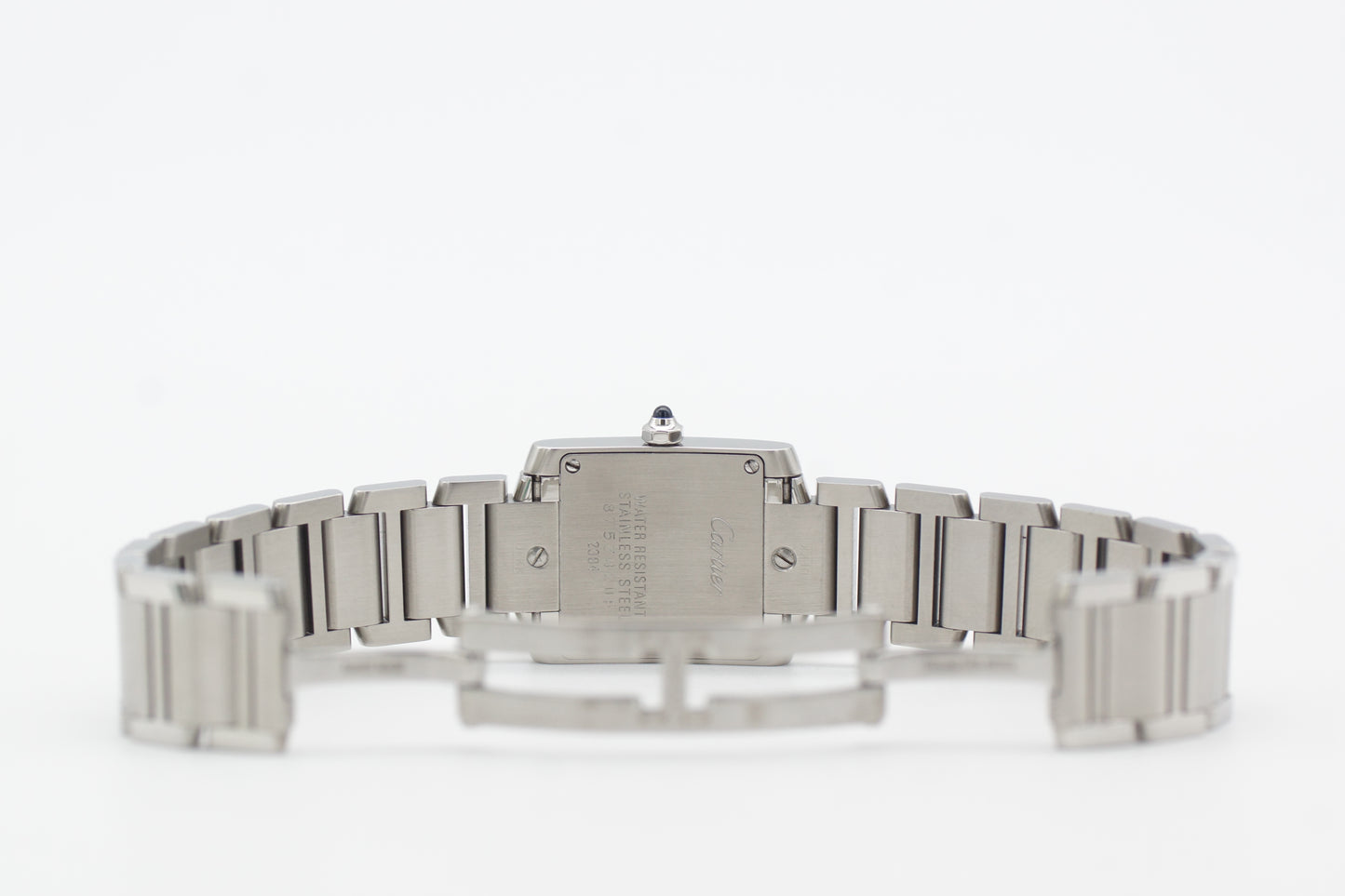 Cartier Tank Française Small W51008Q3 Weiß Box 2008