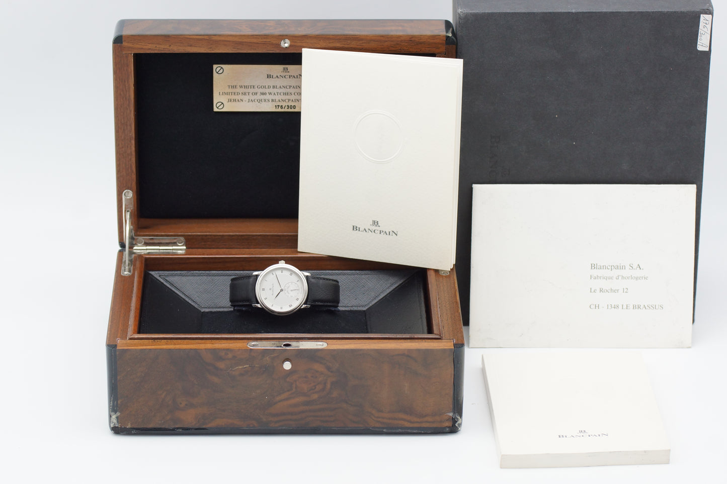 Blancpain Villeret Jubilee Limited Edition White Gold Full Set 1994