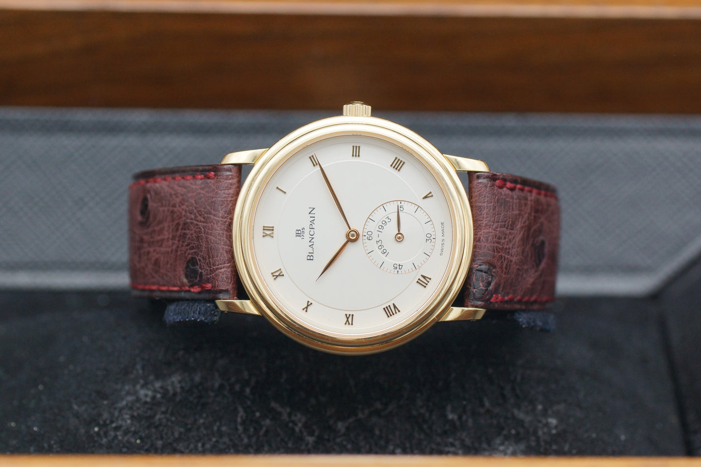 Blancpain Villeret Jubilee 7001-1418 Limited Roségold Full-Set 1994 DE