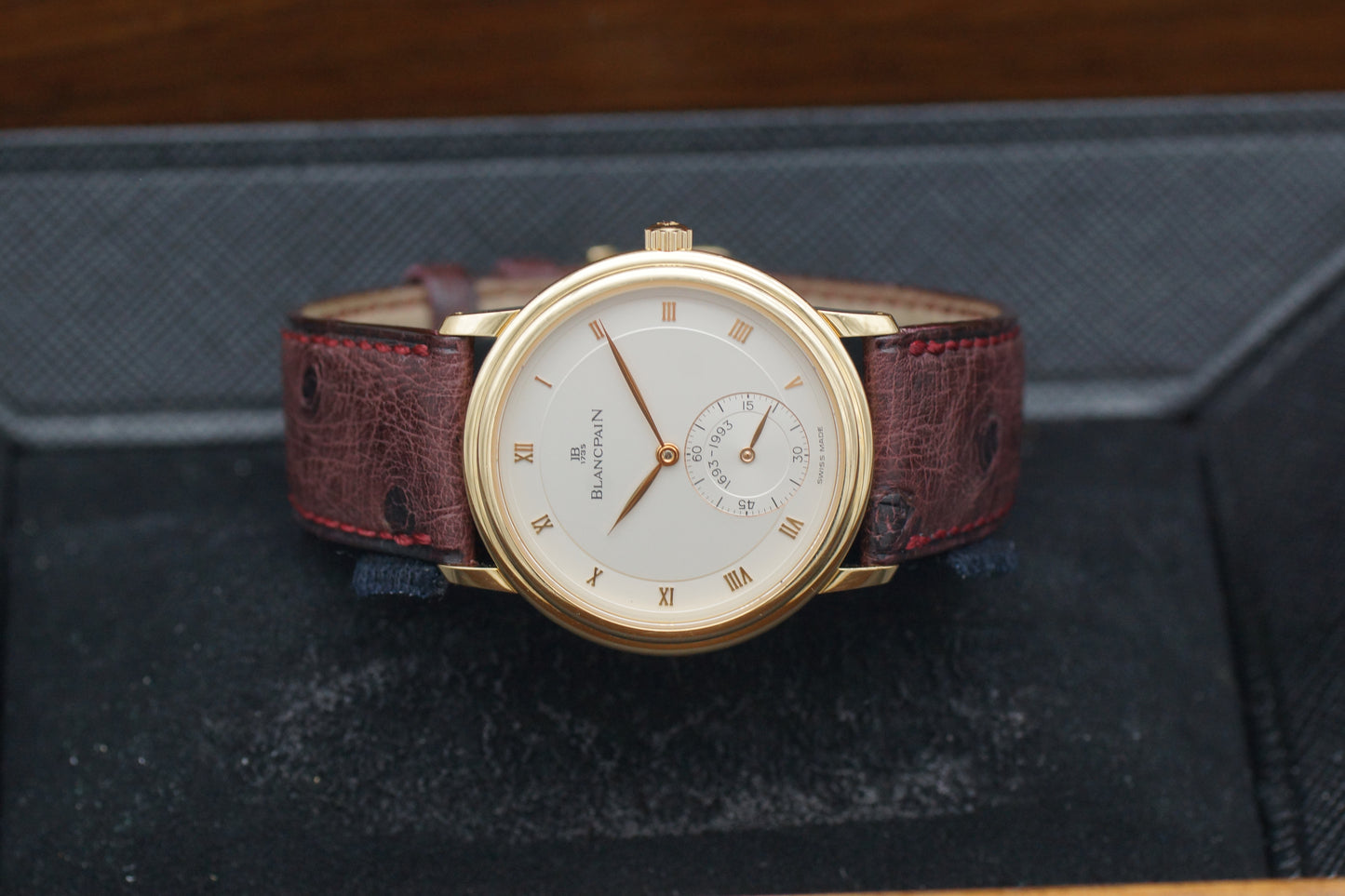 Blancpain Villeret Jubilee Limited Edition Rose Gold Full Set 1994