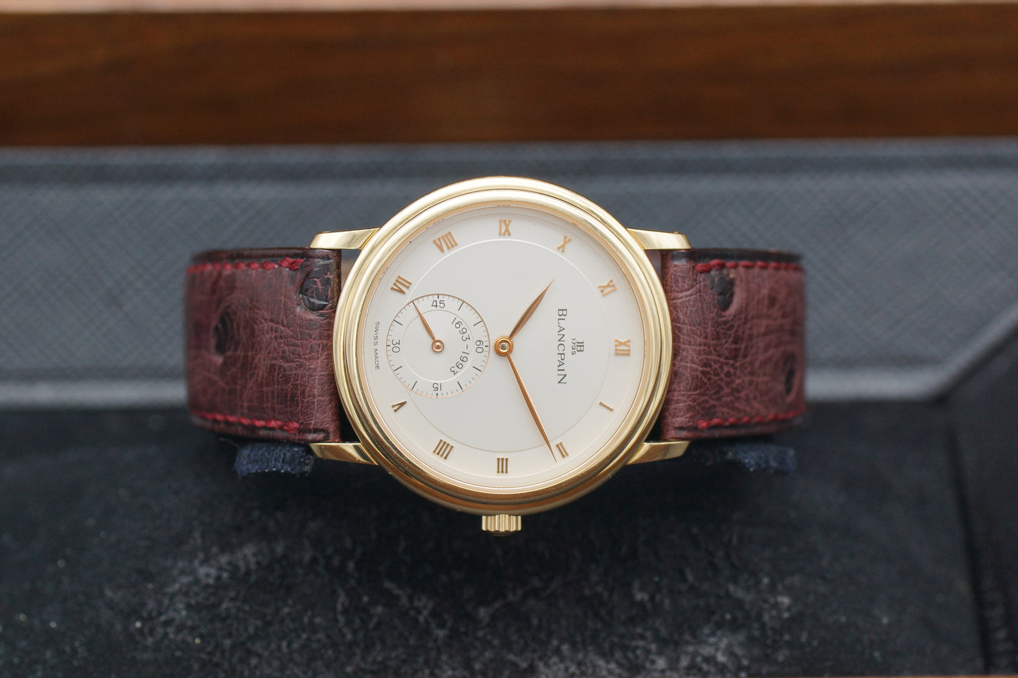 Blancpain Villeret Jubilee 7001-1418 Limited Roségold Full-Set 1994 DE