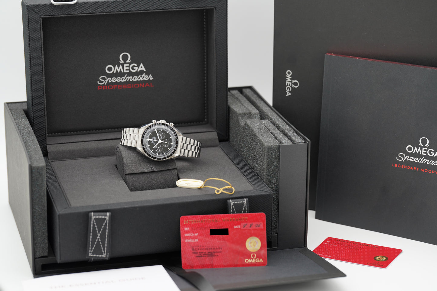 Omega Speedmaster Prof. Moonwatch 310.30.42.50.04.001 Weiß Full-Set 2026 Neu