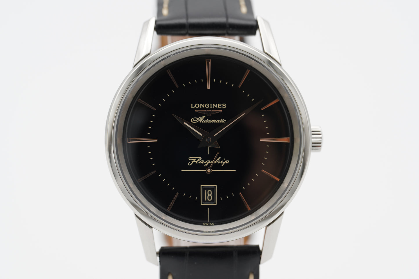 Longines Flagship Heritage 38,5 L47954580 Schwarz