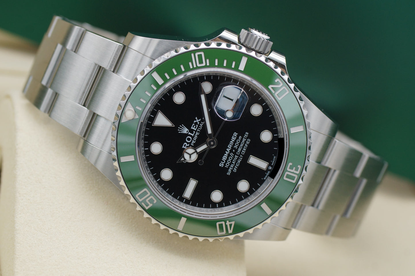 Rolex Submariner Date Starbucks 126610LV Grün NEU 06/2026