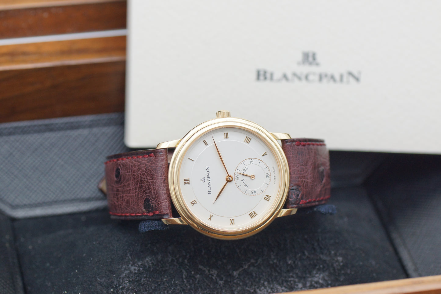 Blancpain Villeret Jubilee Limited Edition Rose Gold Full Set 1994