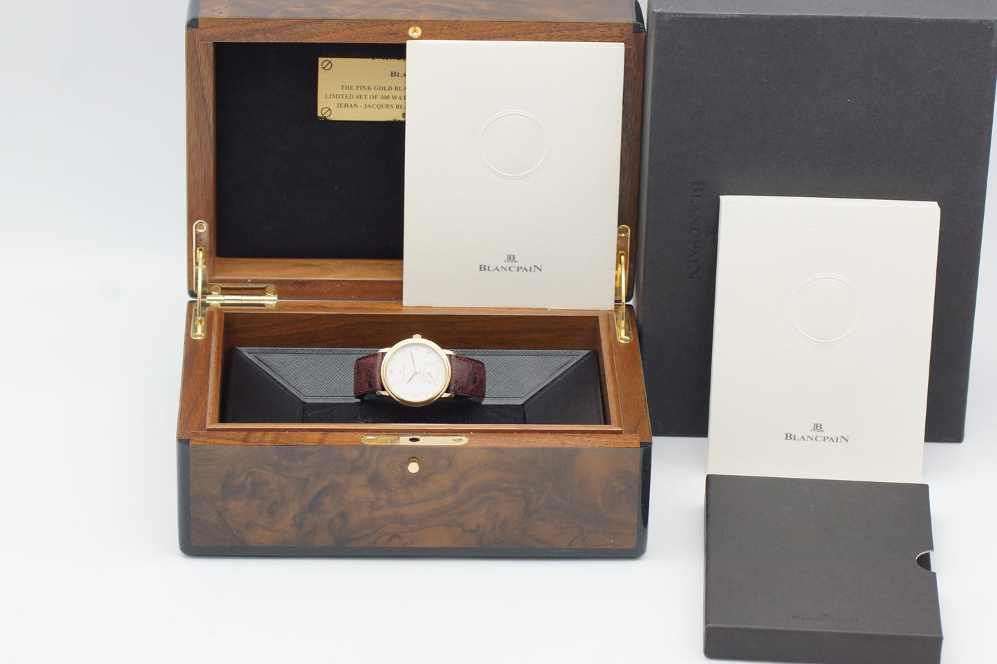 Blancpain Villeret Jubilee 7001-1418 Limited Roségold Full-Set 1994 DE