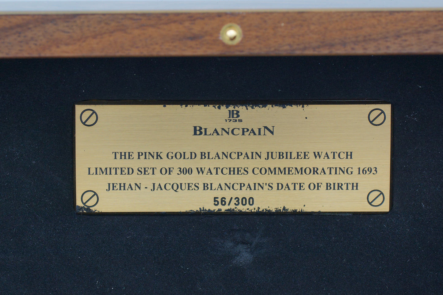 Blancpain Villeret Jubilee Limited Edition Rose Gold Full Set 1994