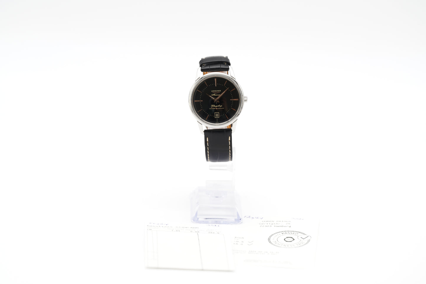 Longines Flagship Heritage 38,5 L47954580 Schwarz
