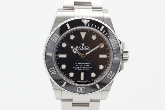 Rolex Submariner No-Date 124060 Full-Set 2022