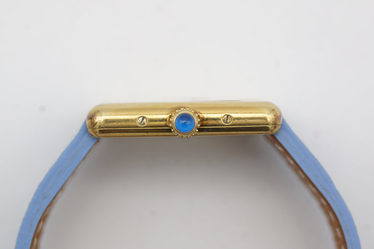 Cartier Tank Vermeil 925 Plaque 5057 Full-Set 1993