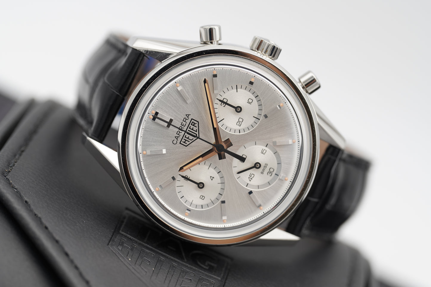 Tag Heuer Carrera CBK221B Silber 2021 Full-Set