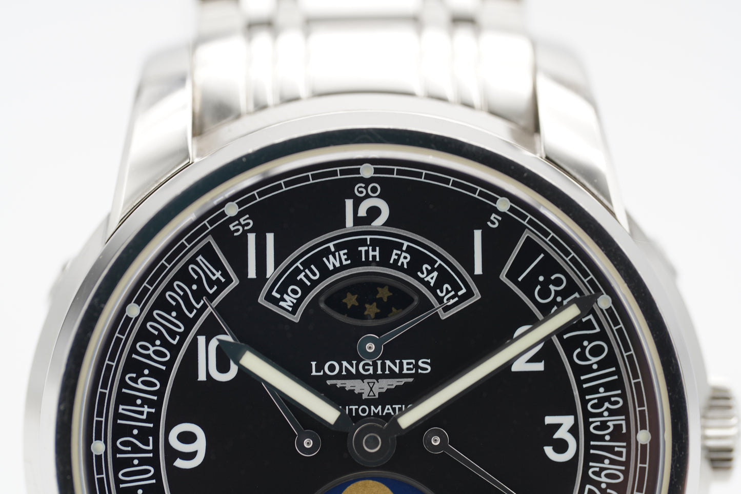 Longines Saint-Imier Mondphase 44 L2.764.4 Schwarz