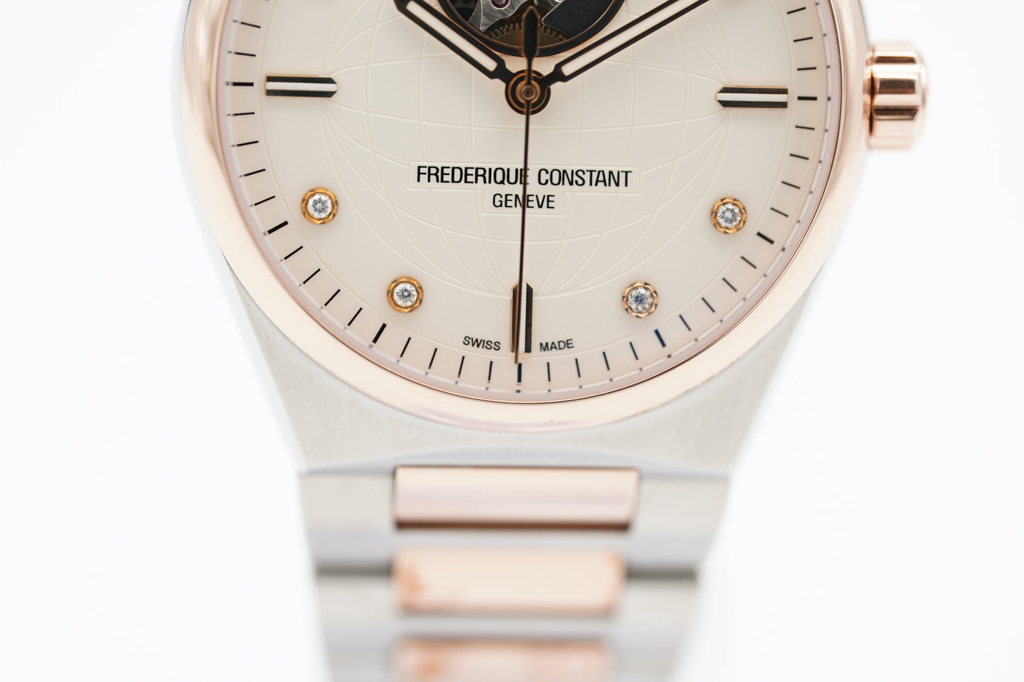 Frederique Constant 34 Ladies Automatic Heart Beat  FC-310VD2NH2B Silber Full-Set 2021