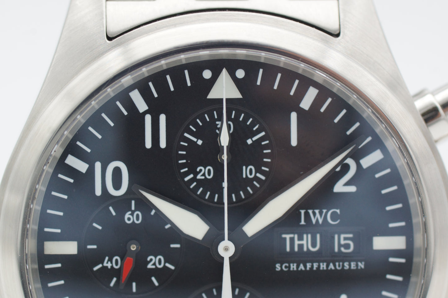 IWC Pilot Fliegeruhr Chrono IW371704 Schwarz 2010