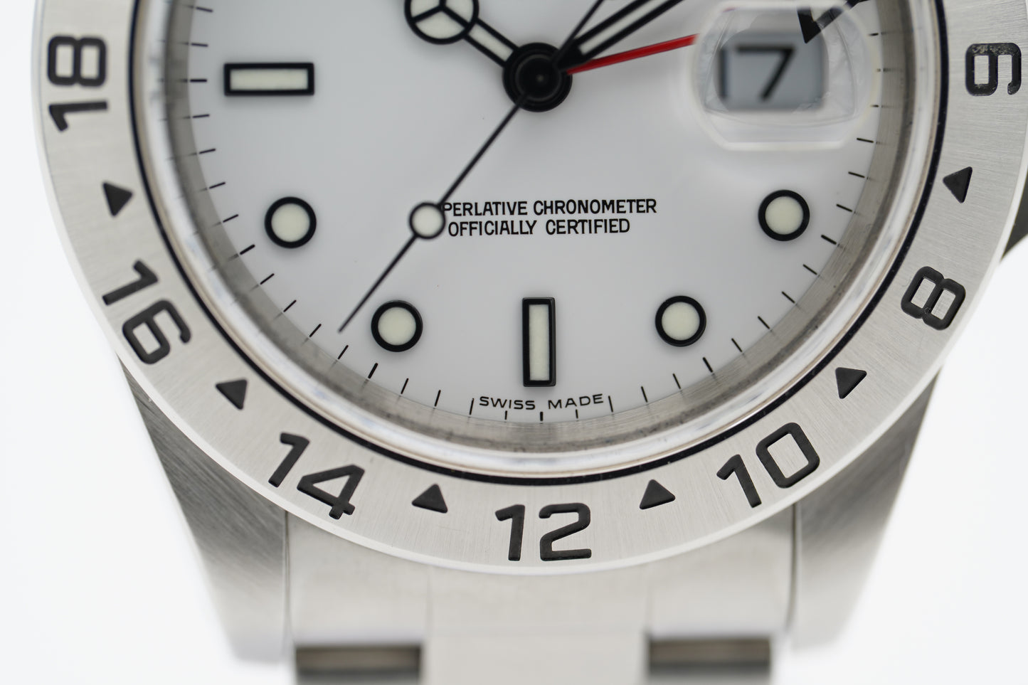 Rolex Explorer II 16570 Weiß 40 mm Full-Set 1997