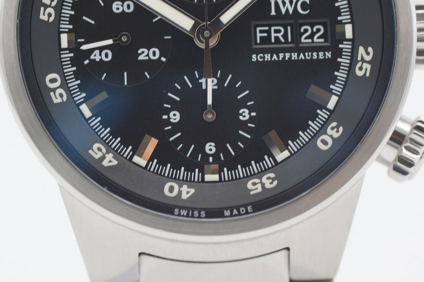 IWC Aquatimer Chrono-Automatic IW371928 Box/Papiere Schwarz