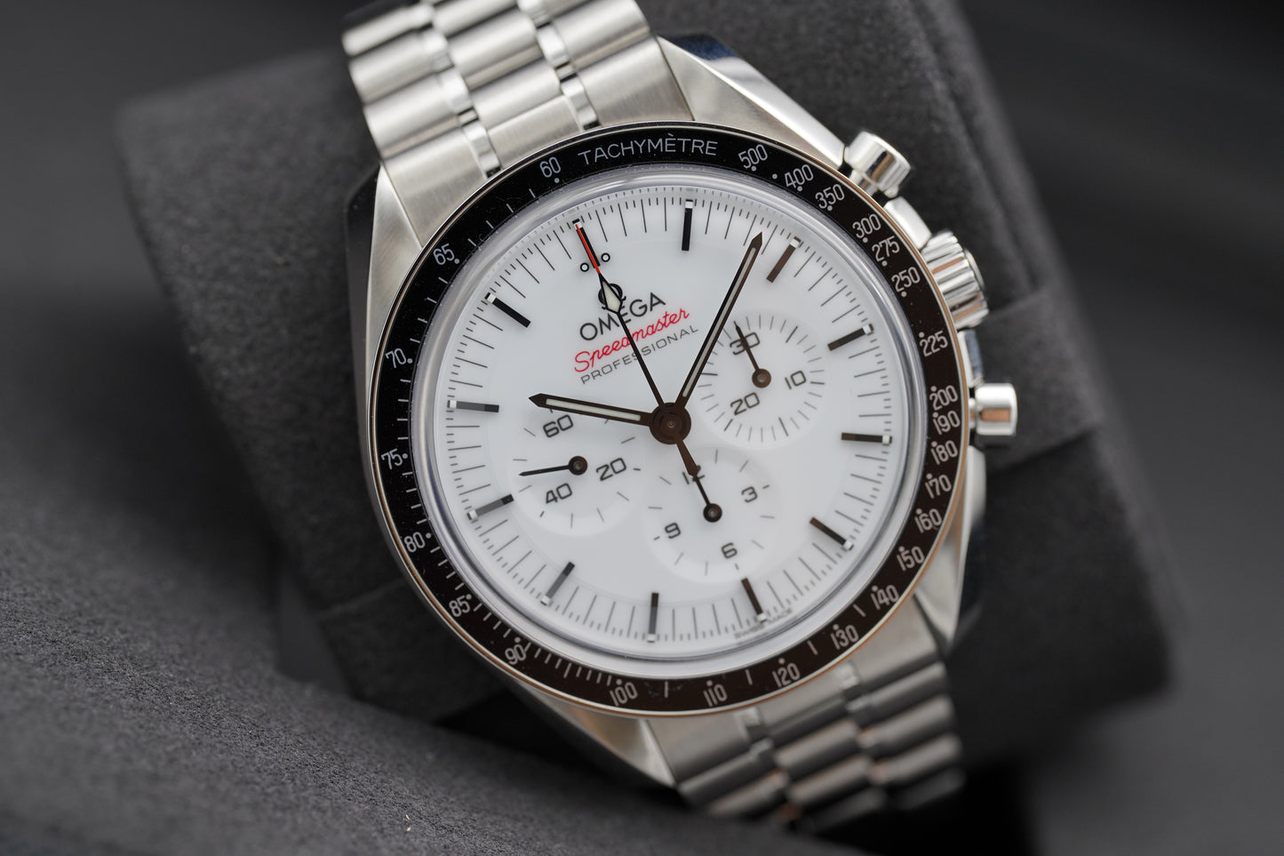 Omega Speedmaster Prof. Moonwatch 310.30.42.50.04.001 Weiß Full-Set 2025