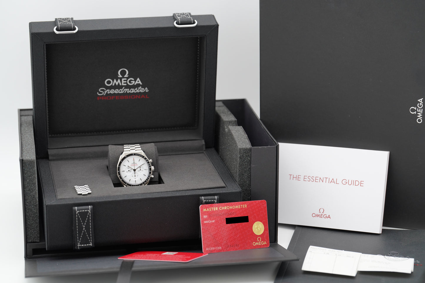 Omega Speedmaster Prof. Moonwatch 310.30.42.50.04.001 Weiß Full-Set 2025